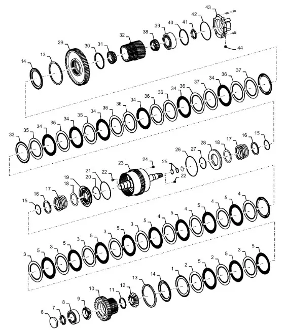 87582473 - фрикционный диск